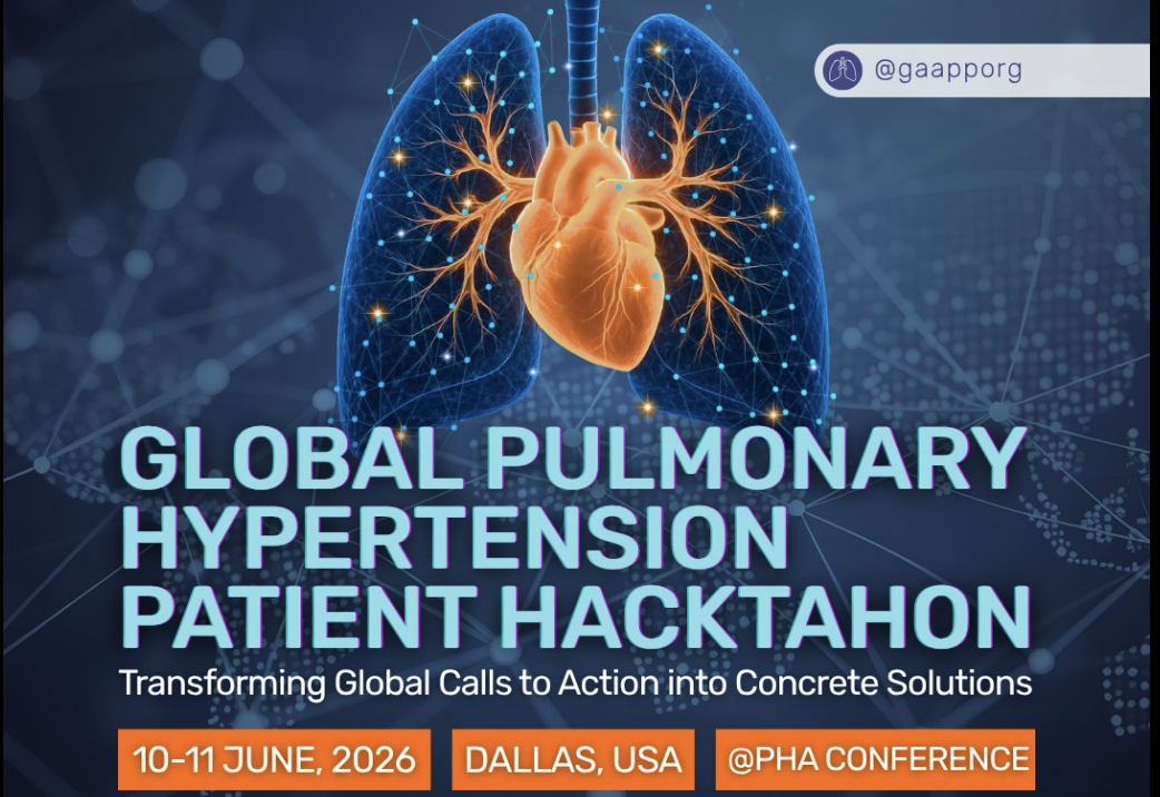 Join the “Global Pulmonary Hypertension Patient Hackathon” organised by the Global Allergy & Airways Patient Platform (GAAPP) and Latin Health Leaders (LDL) on June 10-11, 2026!